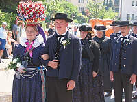 Hochzeitszug in Stuttgart Hofen