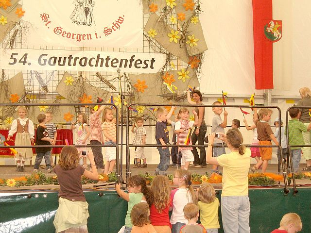 Das Programm beim Kinderfest