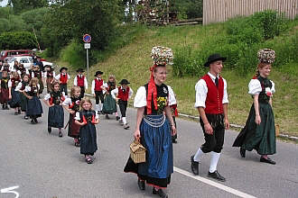 Die Jugendgruppe aus Niedereschach