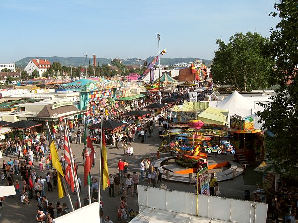 Der Umzug zum Cannstatter Volksfest