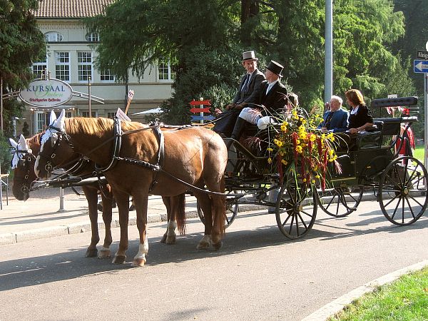 Der Umzug zum Cannstatter Volksfest