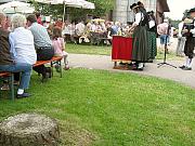 Die Glockengruppe beim Hoffest in Mnchweiler