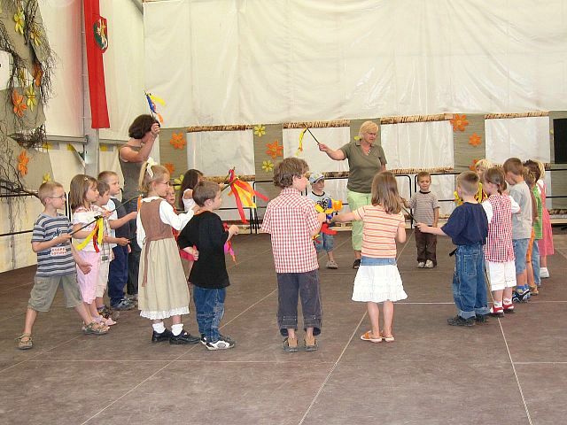 Das Programm beim Kinderfest