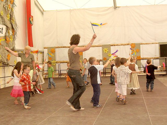 Das Programm beim Kinderfest