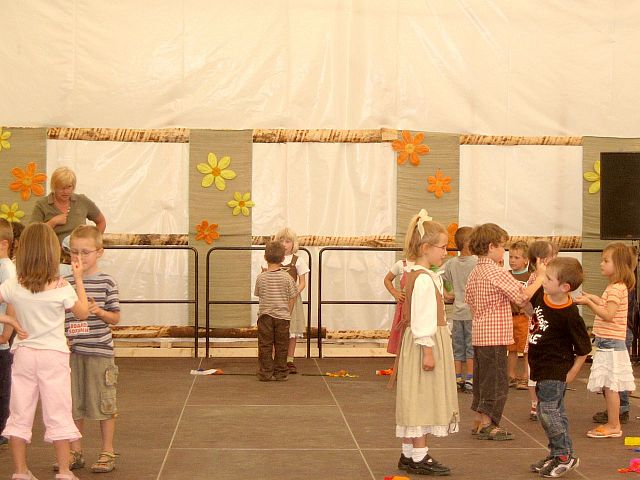 Das Programm beim Kinderfest