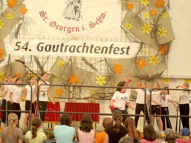 Das Programm beim Kinderfest