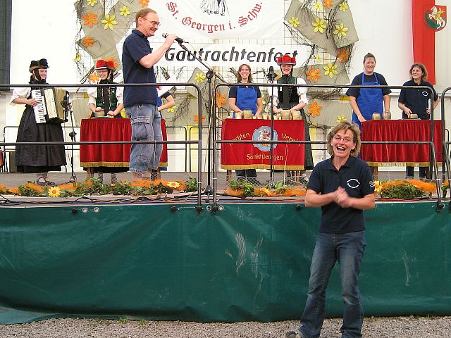 Das Programm beim Kinderfest