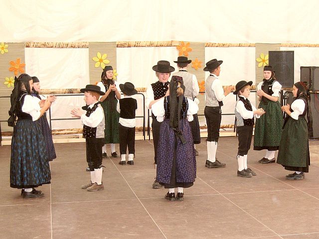 Das Programm beim Kinderfest