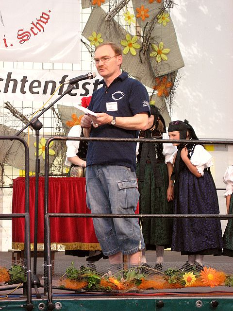 Das Programm beim Kinderfest