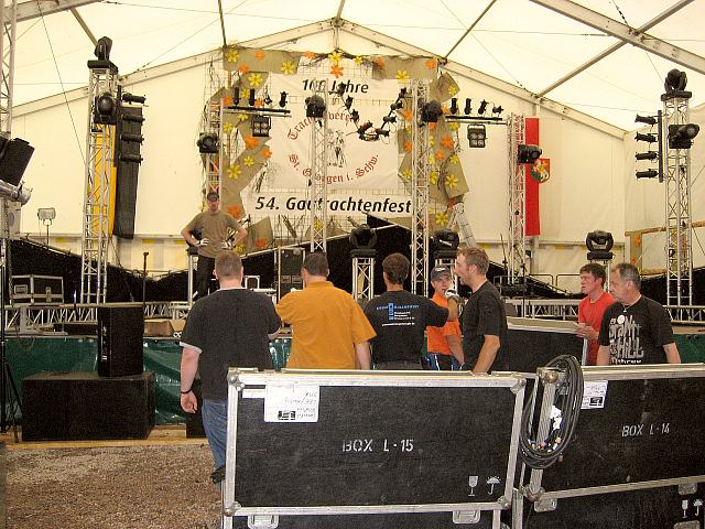 Die Technik der Band LANCELOT