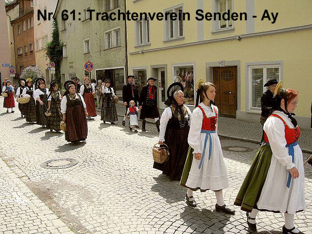 Der Festzug des 54. Gautrachtentreffens in Lindau