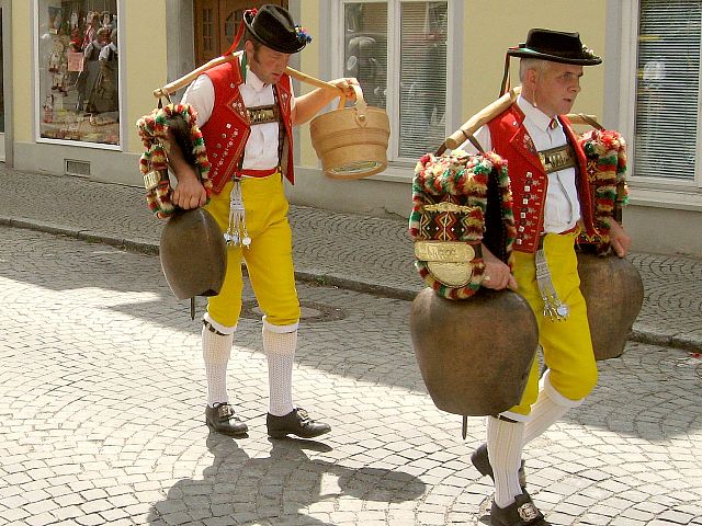 Der Festzug des 54. Gautrachtentreffens in Lindau