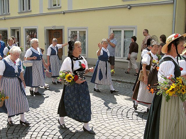 Der Festzug des 54. Gautrachtentreffens in Lindau