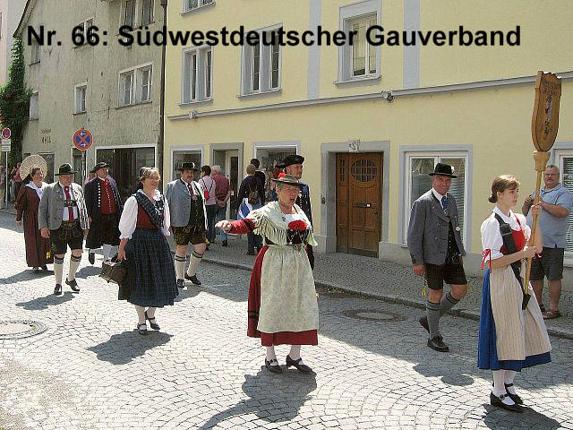 Der Festzug des 54. Gautrachtentreffens in Lindau