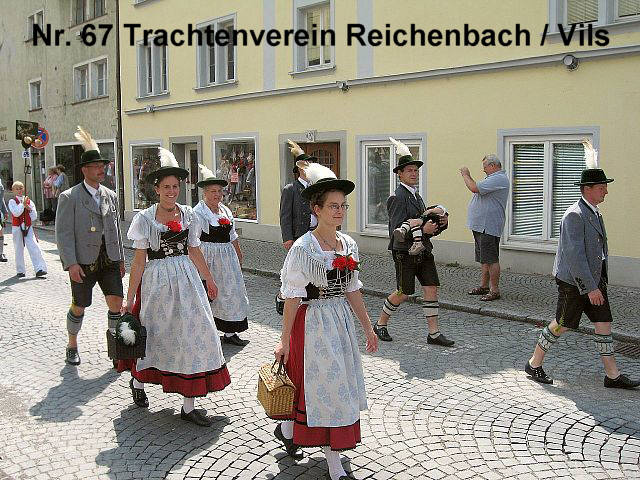 Der Festzug des 54. Gautrachtentreffens in Lindau