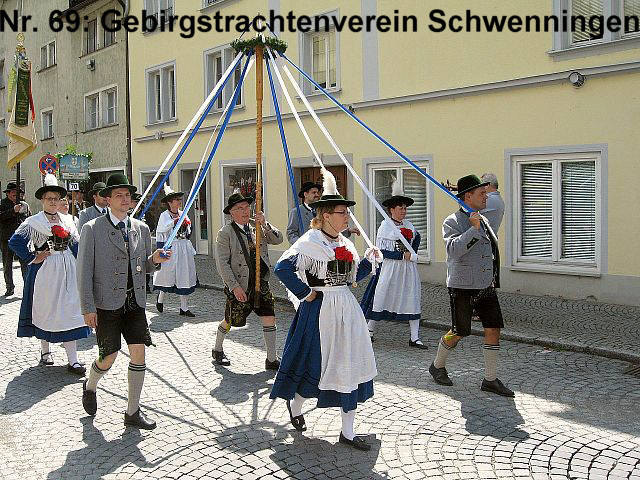 Der Festzug des 54. Gautrachtentreffens in Lindau