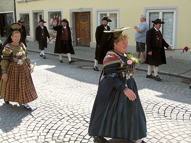 Der Festzug des 54. Gautrachtentreffens in Lindau