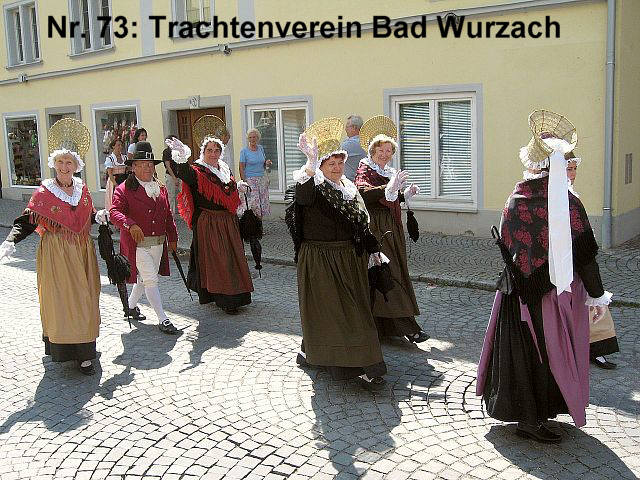 Der Festzug des 54. Gautrachtentreffens in Lindau