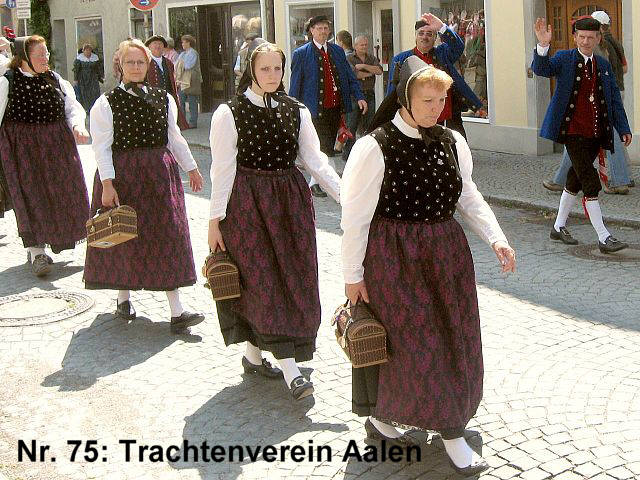 Der Festzug des 54. Gautrachtentreffens in Lindau