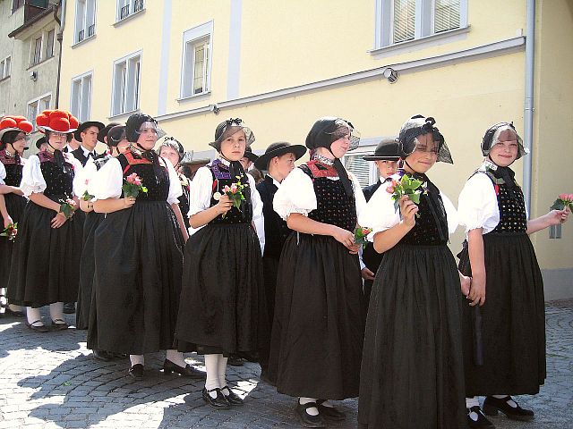 Der Festzug des 54. Gautrachtentreffens in Lindau