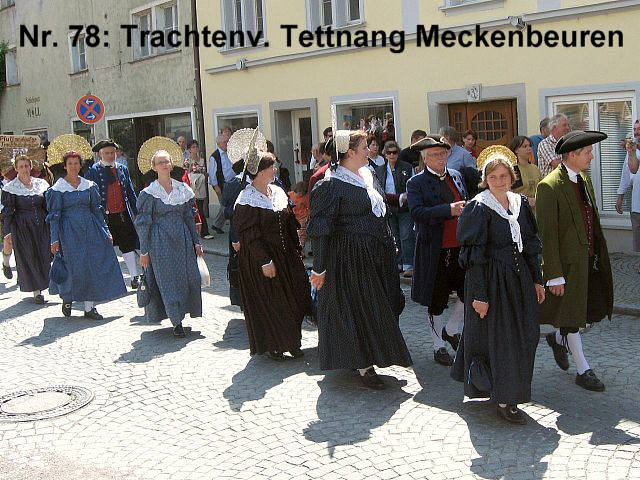 Der Festzug des 54. Gautrachtentreffens in Lindau