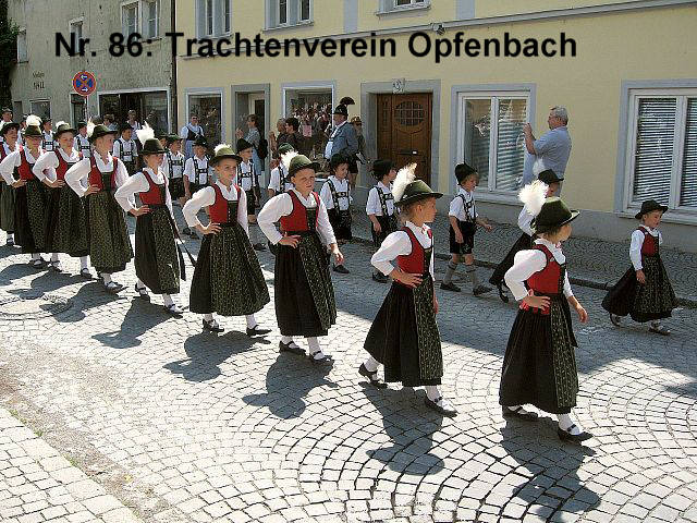 Der Festzug des 54. Gautrachtentreffens in Lindau