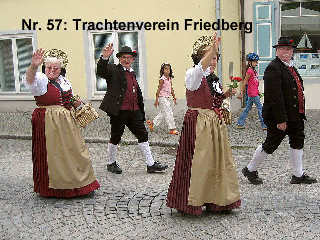 Der Festzug des 54. Gautrachtentreffens in Lindau