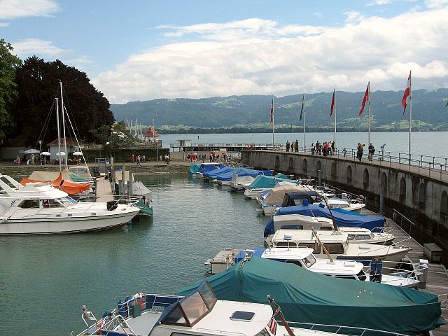 Die Altstadt und der Hafen von Lindau