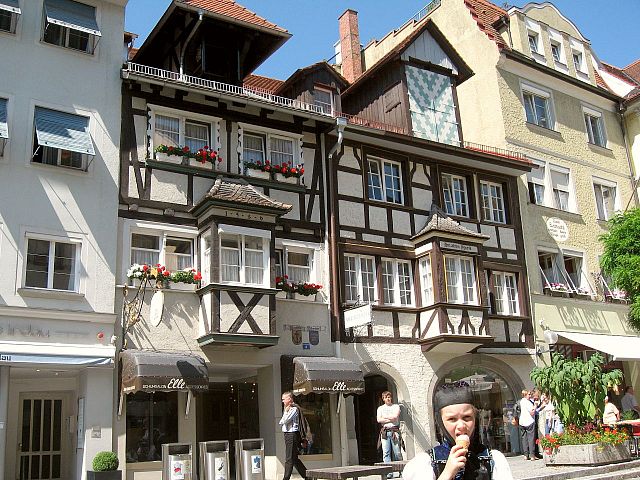 Die Altstadt und der Hafen von Lindau