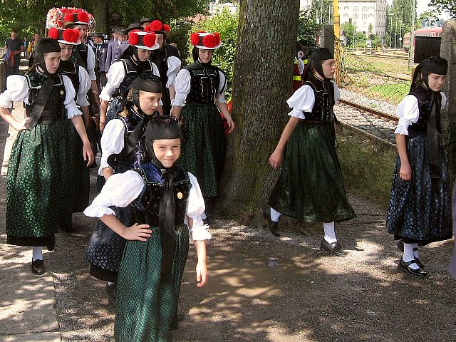 Der Trachtenverein St. Georgen beim 54. Gautrachtentreffen in Lindau