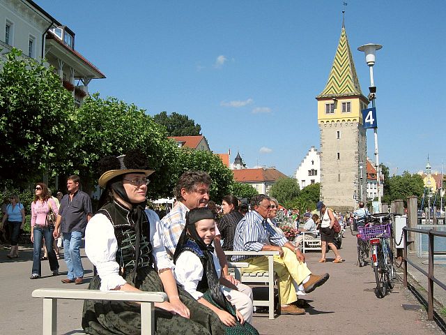 Der Trachtenverein St. Georgen beim 54. Gautrachtentreffen in Lindau