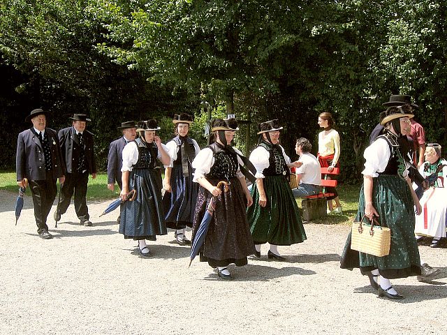 Der Trachtenverein St. Georgen beim 54. Gautrachtentreffen in Lindau