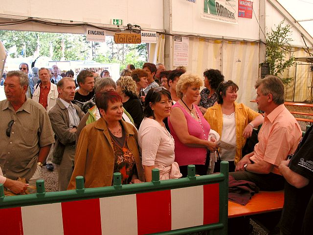 Die Fans des Nockalm Quintetts