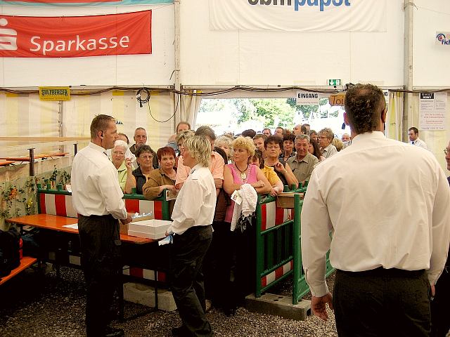 Die Fans des Nockalm Quintetts