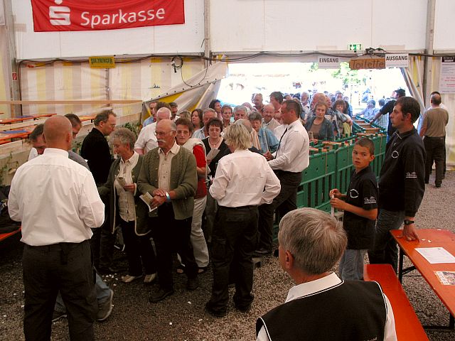 Die Fans des Nockalm Quintetts