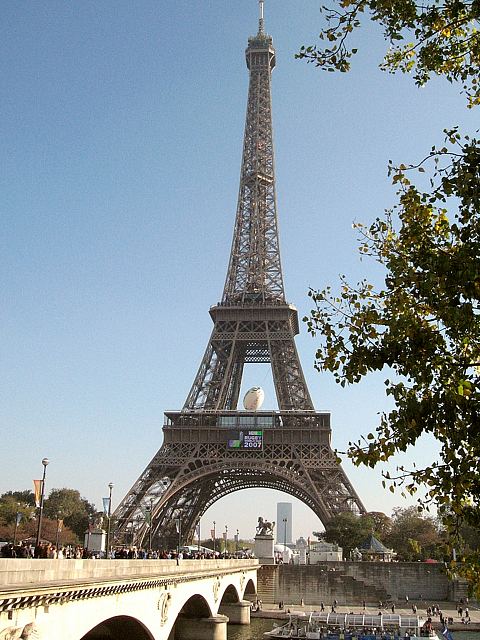 Notre Dame, Seine Bootsfahr, Eiffelturm