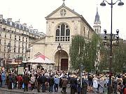 Die  Stadtmusik beim Weinlesefest in Paris