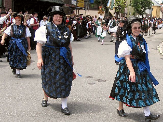 Die Gruppen 11..20 beim 54. Gautrachtentreffen