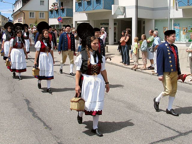 Die Gruppen 11..20 beim 54. Gautrachtentreffen