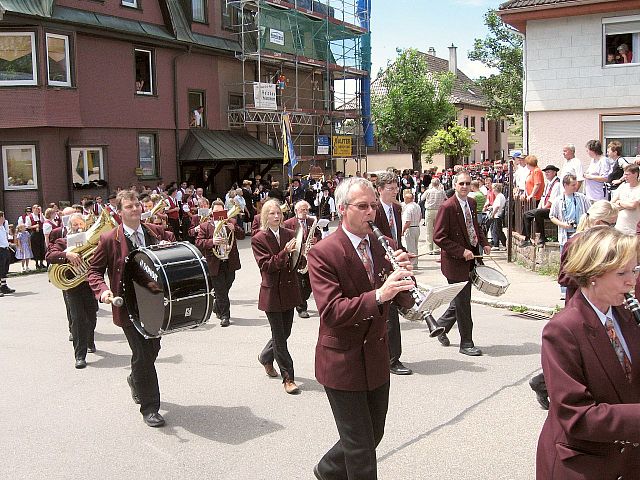 Die Gruppen 1..10 beim 54. Gautrachtentreffen