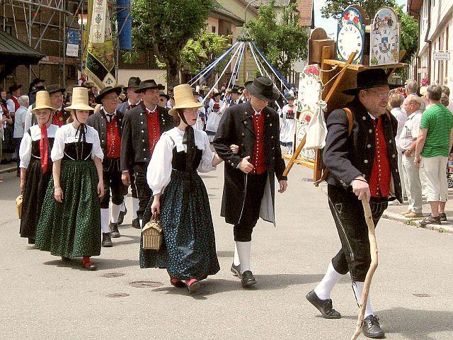 Die Gruppen 21..30 beim 54. Gautrachtentreffen