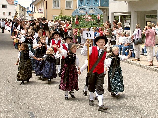 Die Gruppen 31..41 beim 54. Gautrachtentreffen