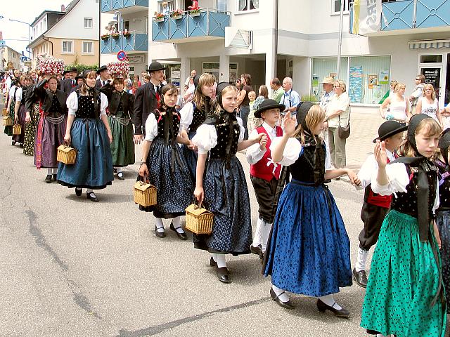 Die Gruppen 31..41 beim 54. Gautrachtentreffen