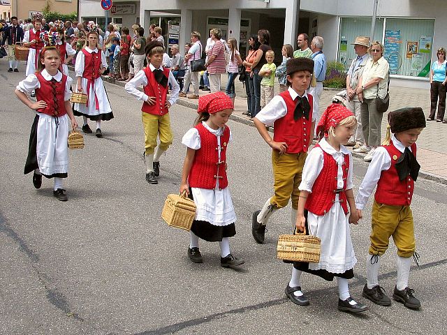 Die Gruppen 31..41 beim 54. Gautrachtentreffen