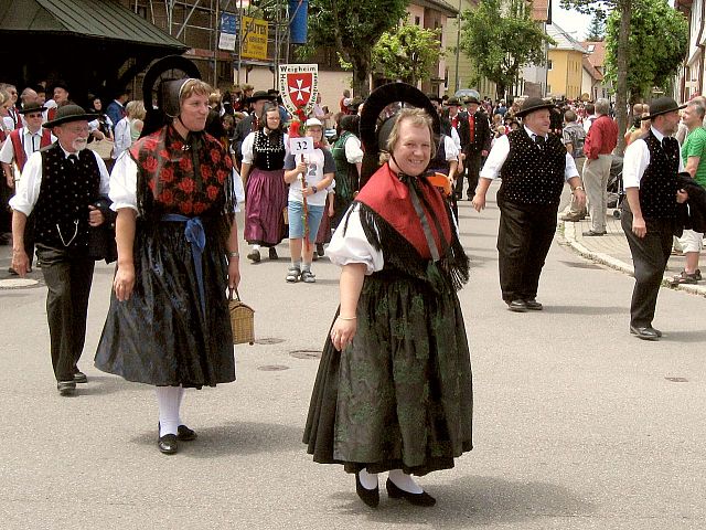 Die Gruppen 31..41 beim 54. Gautrachtentreffen