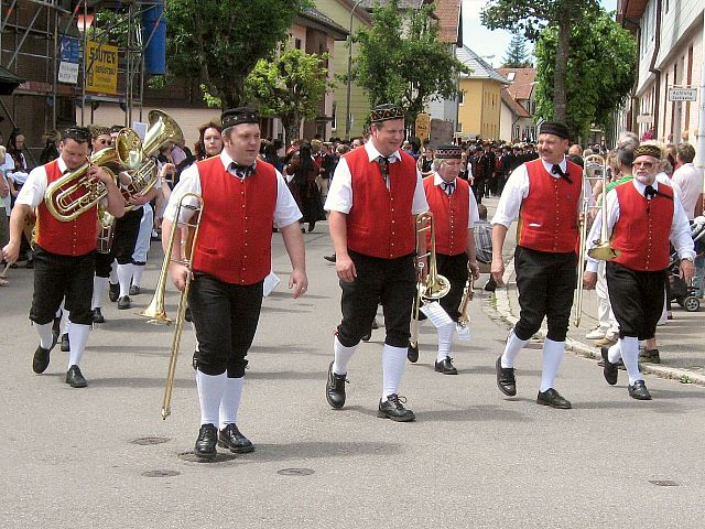 Die Gruppen 31..41 beim 54. Gautrachtentreffen