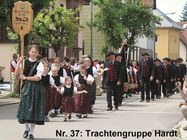 Die Gruppen 31..41 beim 54. Gautrachtentreffen