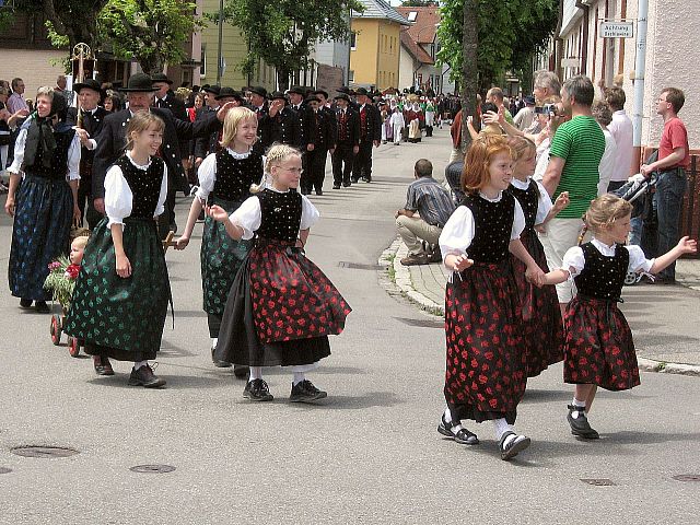 Die Gruppen 31..41 beim 54. Gautrachtentreffen