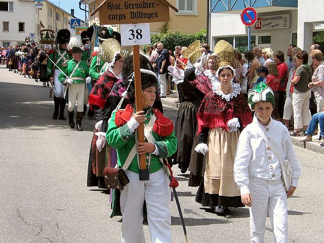 Die Gruppen 31..41 beim 54. Gautrachtentreffen