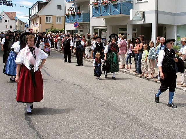 Die Gruppen 31..41 beim 54. Gautrachtentreffen